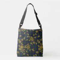 Cross Body Tote in Blackwatch Rococo Tartan