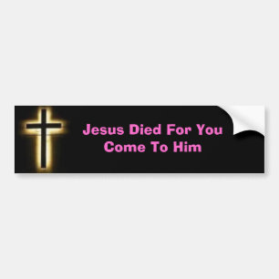 cross, bumper sticker, jesus, christianshop, sticker