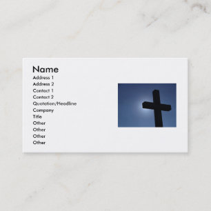 Cross Business Card