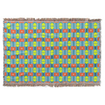Cross Button Connector Throw Blanket