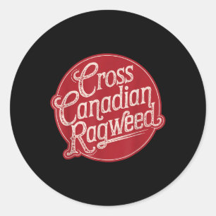 Cross Canadian Ragweed Classic Round Sticker