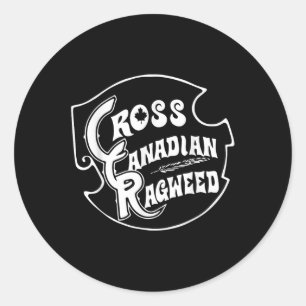 Cross Canadian Ragweed Classic Round Sticker