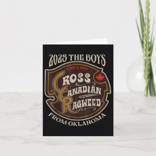 Cross Canadian Ragweed The Boys From Oklahoma Conc Card