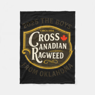 Cross Canadian Ragweed The Boys From Oklahoma Conc Fleece Blanket