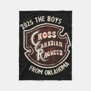 Cross Canadian Ragweed The Boys From Oklahoma Conc Fleece Blanket