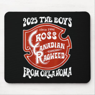 Cross Canadian Ragweed The Boys From Oklahoma Conc Mouse Pad