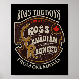 Cross Canadian Ragweed The Boys From Oklahoma Conc Poster