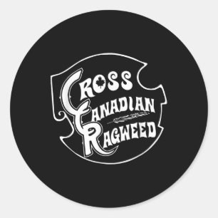Cross Canadian Ragweed Vintage Classic Round Sticker