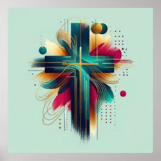 Cross Christian poster