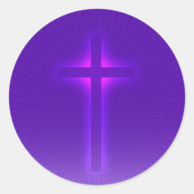 Cross - Christian Sticker (Front)