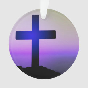 Cross Christmas Ornament