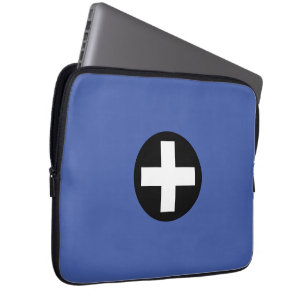 Cross Circle Circle Circle Laptop Sleeve