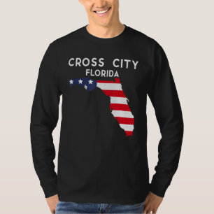 Cross City Florida USA State America Travel Florid T-Shirt