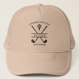 Cross Club Golf Name Golf Hat
