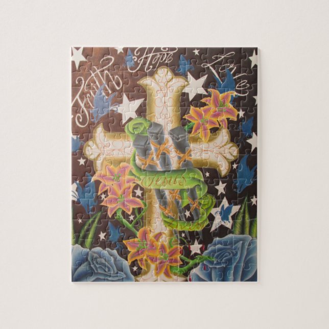 cross collectors puzzel jigsaw puzzle (Vertical)
