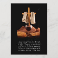 Cross Communion Sunday Bulleton Invitation