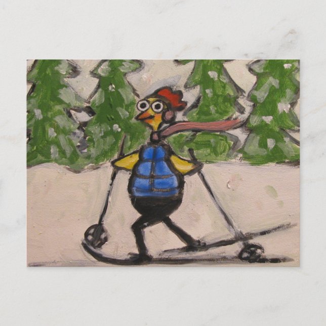 Cross Country Chicken Postcard (Front)