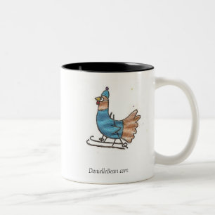 Cross Country Chicken Two-Tone Coffee Mug
