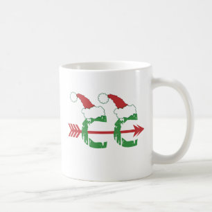 Cross Country Christmas © Running Coffee Mug