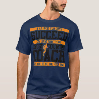 Cross Country Coach track running gift for men wom T-Shirt