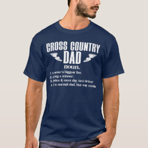 Cross Country Dad Definition Cross Country Runner T-Shirt