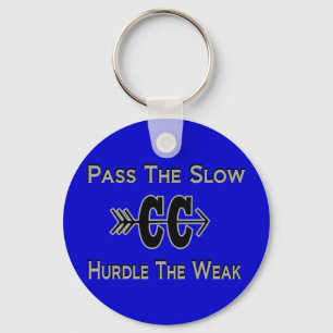 Cross Country Design Key Ring