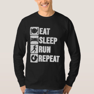 Cross Country Eat Sleep Run Repeat Running Women G T-Shirt