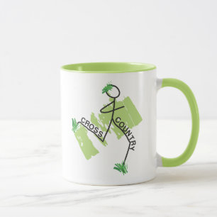 Cross Country Grass Runner Mug