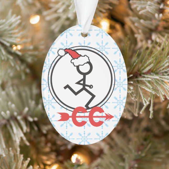 Cross Country Holiday Runner © Ornament (Tree)