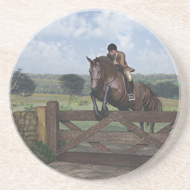 Cross Country - Jumping Horse Coaster (Front)