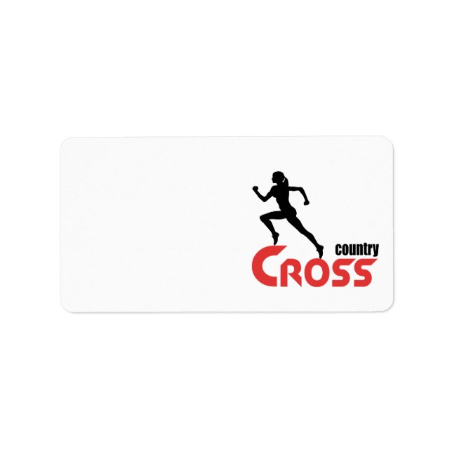 Cross country label (Front)
