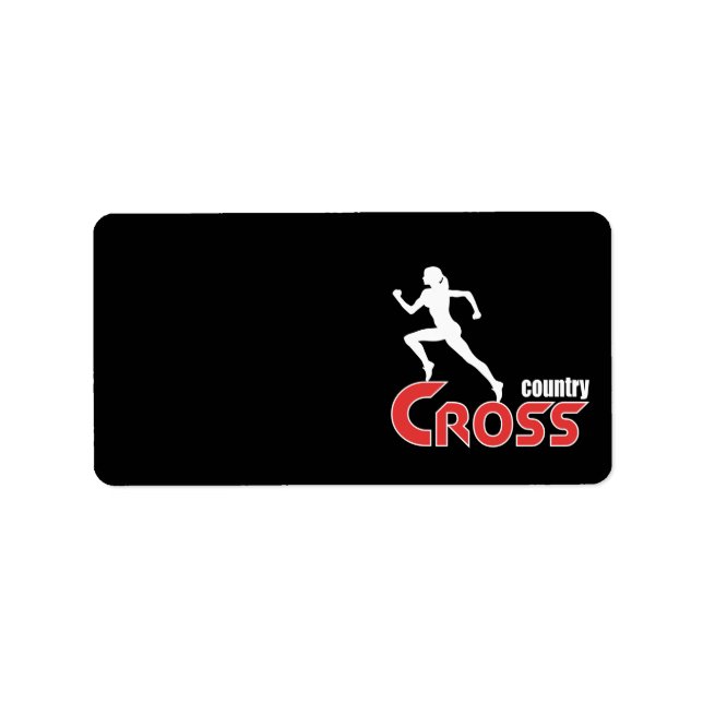 Cross country label (Front)