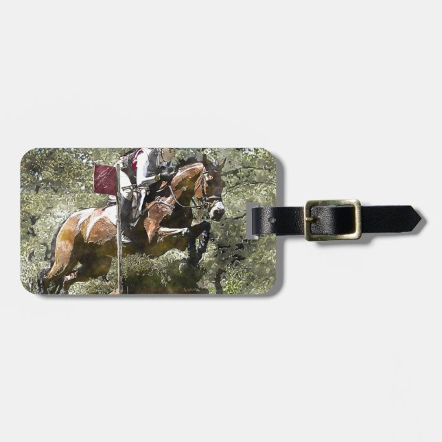 Cross Country Luggage Tag (Front Horizontal)