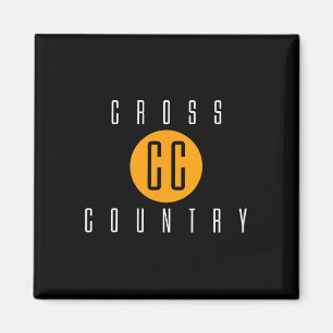 Cross Country  Magnet