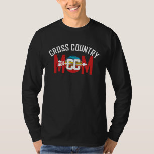 Cross Country Mom runner jogger for men women kid T-Shirt