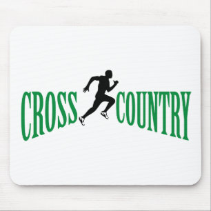 Cross country mouse pad