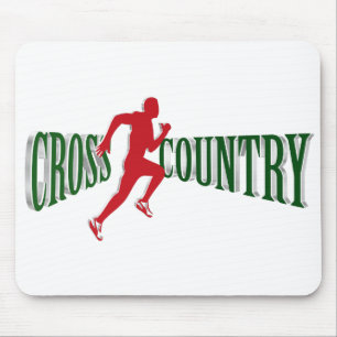 Cross country mouse pad