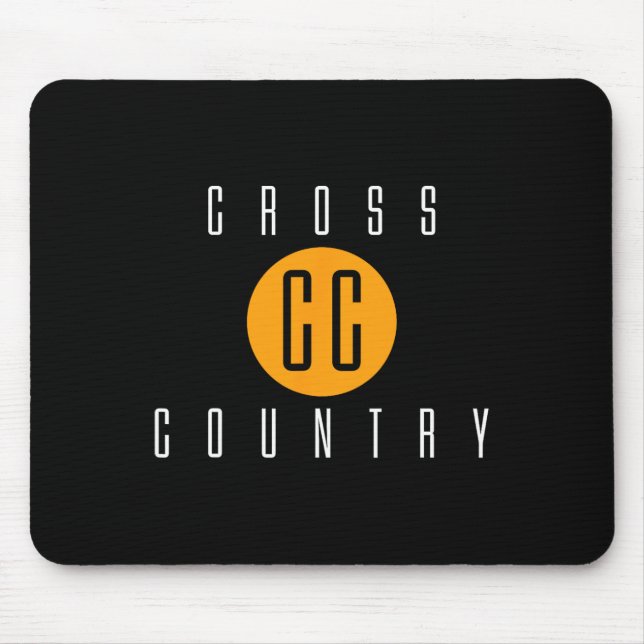 Cross Country  Mouse Pad (Front)