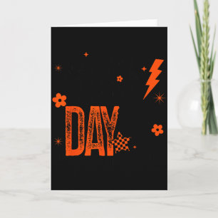 Cross Country Race Day Runner Track And Field Oran Card