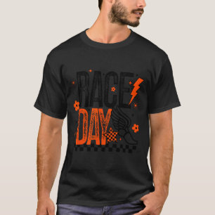 Cross Country Race Day Runner Track And Field Oran T-Shirt