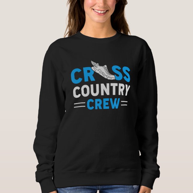 Cross Country Runner Cross Country 1 Sweatshirt (Front)