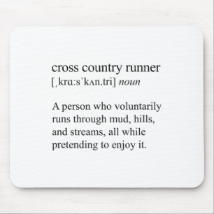 Cross Country Runner Definition, Xc Running Mouse Pad