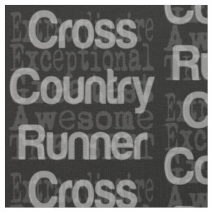 Cross Country Runner Extraordinaire Fabric