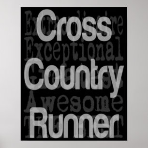 Cross Country Runner Extraordinaire Poster