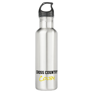 Cross Country Runner NAME Sports Running Athlete 710 Ml Water Bottle