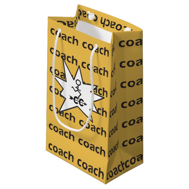 Cross Country Running Coach Gift Bag (Front Angled)