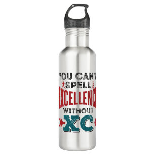 Cross Country Running Funny Excellence XC 710 Ml Water Bottle