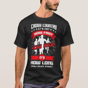 Cross Country Running Runner Gift  T-Shirt