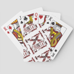 Cross Country Running X-Country Playing Cards