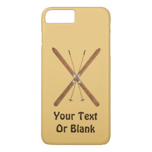 Cross-Country Skis And Poles iPhone 8 Plus/7 Plus Case